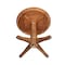 International Concepts Round 30 in Round Top Pedestal Table, 29.9 in Height, Distressed Oak, 30 in W, 30 in L, 29.9 in H K42-30RT-27B - alternate 2